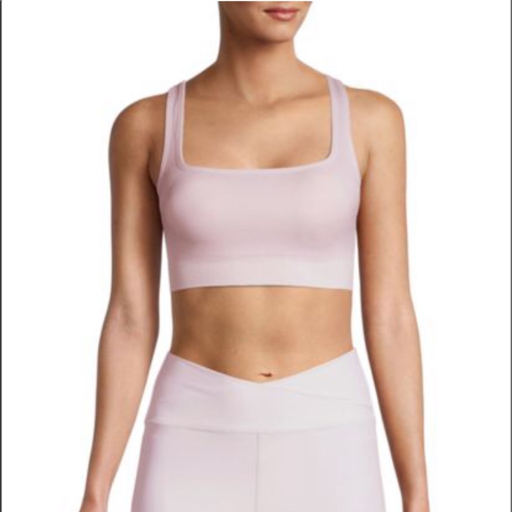 2024 Pure Navy seamless Sport Bra Lilac